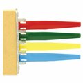 Unimed Status Flags, 4 Flags, Assorted Colors I4PF169434